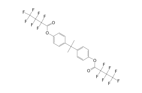 Bisphenol, o,o'-bis(heptafluorobutyryl)-