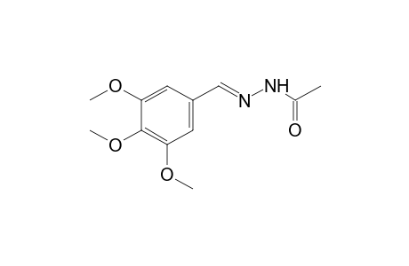 acetic acid, (3,4,5-trimethoxybenzylidene)hydrazide