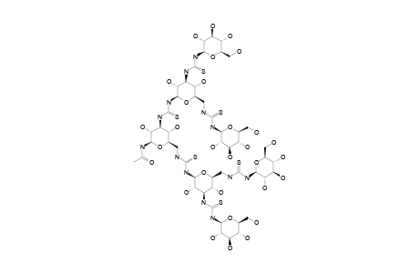 #46;N-ACETYL-3,6-DIDEOXY-3,6-BIS-[N'-[3,6-BIS-[N'-(BETA-D-GLUCOPYRANOSYL)-THIOUREIDO]-3,6-DIDEOXY-BETA-D-GLUCOPYRANOSYL]-THIOUREIDO]-BETA-D-GLUCOPYRANOS