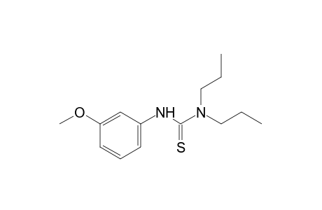 1,1-dipropyl-3-(m-methoxyphenyl)-2-thiourea