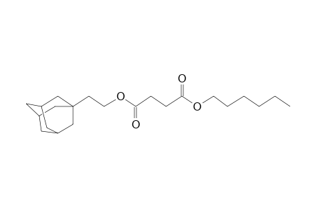 Succinic acid, 2-(1-adamantyl)ethyl hexyl ester