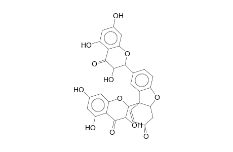 1''',2''',3''',4'''-TETRAHYDRO-3,5,7,3'',5'',7''-HEXAHYDROXY-4'''-KETO-3'-1''',4'-O-2'''-BIFLAVANONE