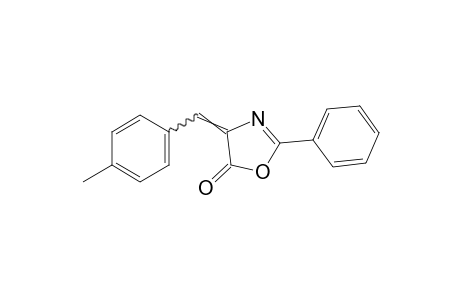 4-(p-methylbenzylidene)-2-phenyl-2-oxazolin-5-one