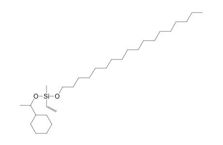 Silane, methylvinyl(1-cyclohexylethoxy)octadecyloxy-