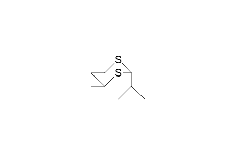 trans-2-Isopropyl-4-methyl-1,3-dithiane
