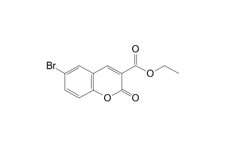 6-bromo-2-oxo-2H-1-benzopyran-3-carboxylic acid, ethyl ester