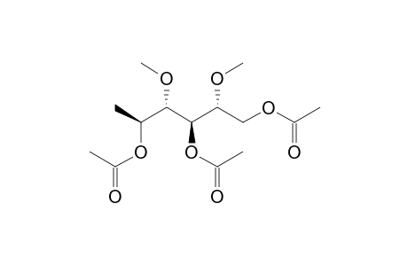 1,3,5-tri-O-acetyl-2,4-di-O-methylquinovitol