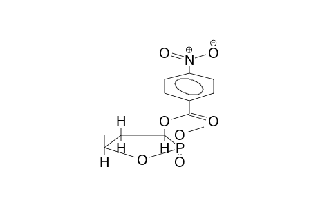 2BETA-OXO-2ALPHA-METHOXY-3ALPHA-PARA-NITROBENZOYLOXY-5ALPHA-METHYL-1,2-OXAPHOSPHOLANE