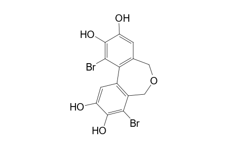 1,8-DIBROMO-5,7-DIHYDRODIBENZO-[C.E]-OXEPINE-2,3,9,10-TETRAOL