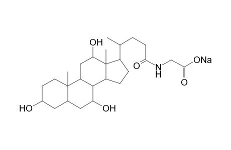 Glycocholic acid, sodium salt