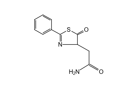 2-(5-oxo-2-phenyl-2-thiazolin-4-yl)acetamide