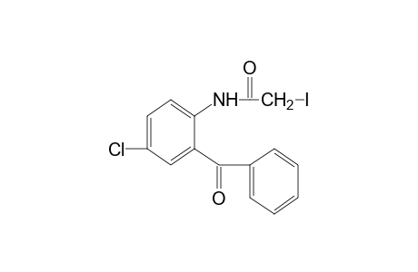 2'-benzoyl-4'-chloro-2-iodoacetanilide