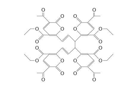 (3,3'-Diacetyl-5,5'-bis[ethoxycarbonyl]-glaucyrone) dimer