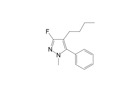 4-Butyl-3-fluoro-1-methyl-5-phenylpyrazole