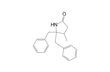 5,5-Dibenzyl-4-methyl-pyrrolidin-2-one