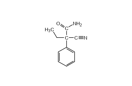 2-cyano-2-phenylbutyramide