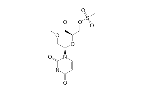 2'-O-METHYL-3'-O-(METHYLSULFONYL)-2',3'-SECOURIDINE;1-[(1R)-1-((1R)-2-HYDROXY-1-[(METHYLSULFONYLOXY)-METHYL]-ETHOXY)-2-METHOXYETHYL]-URACIL