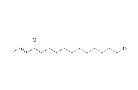 (E)-13-pentadecene-1,12-diol