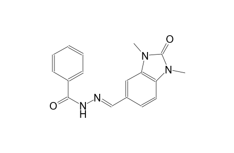 N'-[(E)-(1,3-dimethyl-2-oxo-2,3-dihydro-1H-benzimidazol-5-yl)methylidene]benzohydrazide