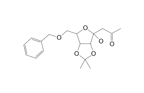 8-o-Benzyl-1,3-dideoxy-5,6-o-isopropylidene-.alpha.,beta.-D-ribo-octa-2,4-diulo-4,7-furanose