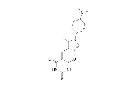 5-({1-[4-(dimethylamino)phenyl]-2,5-dimethyl-1H-pyrrol-3-yl}methylene)-2-thioxodihydro-4,6(1H,5H)-pyrimidinedione