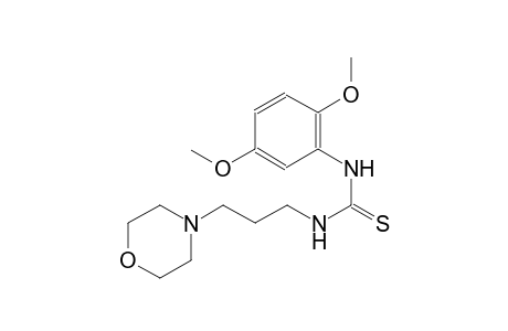 N-(2,5-dimethoxyphenyl)-N'-[3-(4-morpholinyl)propyl]thiourea