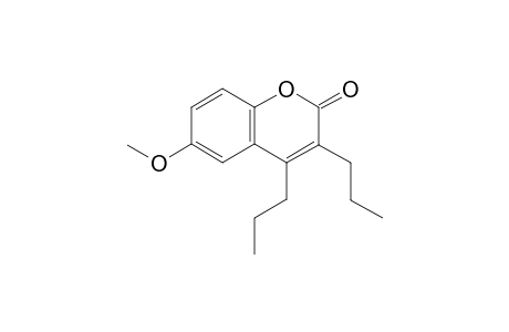 6-Methoxy-3,4-dipropyl-2H-chromen-2-one