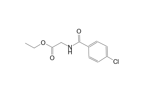 Glycine, N-(4-chlorobenzoyl)-, ethyl ester