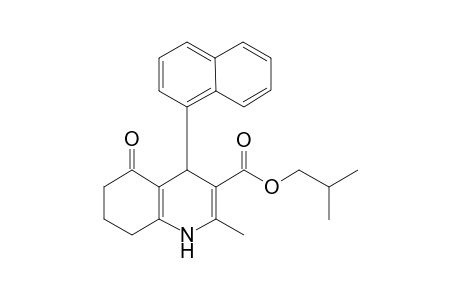 Isobutyl 2-methyl-4-(1-naphthyl)-5-oxo-1,4,5,6,7,8-hexahydro-3-quinolinecarboxylate