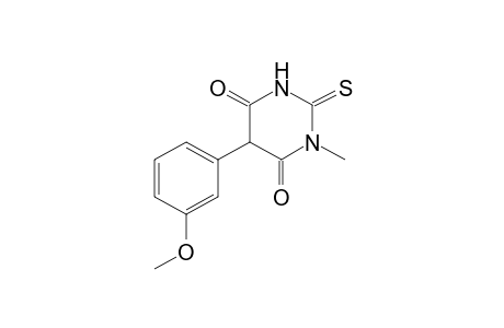 5-(m-methoxyphenyl)-1-methyl-2-thiobarbituric acid