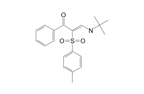 1-Phenyl-2-tosyl-3-N-T-butylamino-propenone