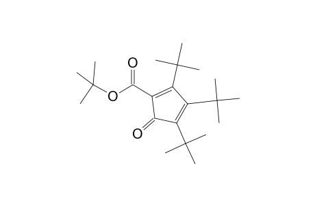 3,4,5-tri-Tert-butyl-1-oxo-2,4-cyclopentadien-2-carbonsaure-tert-butylester