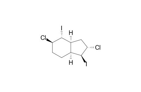 CIS-2,TRANS-7-DIIODO-TRANS-3,CIS-8-DICHLORO-CIS-BICYCLO[4.3.0]NONANE