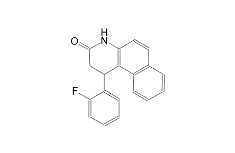 benzo[f]quinolin-3(2H)-one, 1-(2-fluorophenyl)-1,4-dihydro-