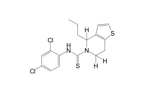 2',4'-dichloro-4-propyl-4,5,6,7-tetrahydrothiothieno[3,2-c]pyridine-5-carboxamide