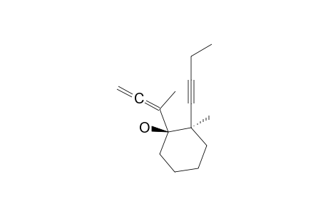 Trans-2-(but-1-yn-1-yl)-1-(buta-2,3-dien-2-yl)-2-methylcyclohexanol