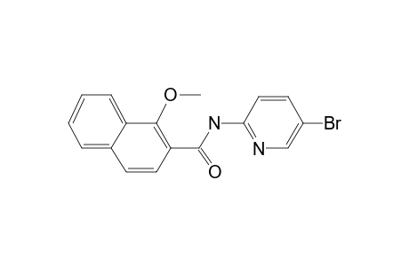 1-Methoxy-naphthalene-2-carboxylic acid (5-bromo-pyridin-2-yl)-amide