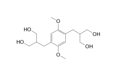 2,2'-[(2,5-dimethoxy-p-phenylene)dimethylene]di-1,3-propanediol