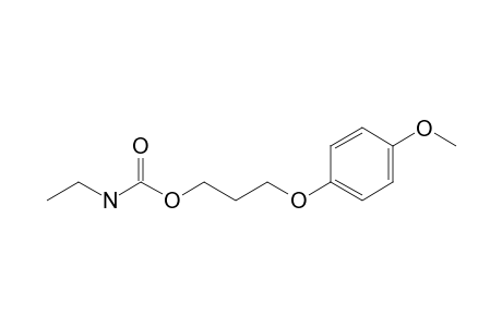 3-(4-Methoxyphenoxy)propyl N-ethylcarbamate