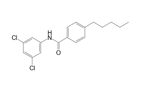 3',5'-dichloro-4-pentylbenzanilide