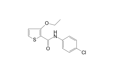 Thiophene-2-carboxamide, 3-ethoxy-N-(4-chlorophenyl)-