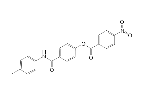 benzamide, N-(4-methylphenyl)-4-[(4-nitrobenzoyl)oxy]-