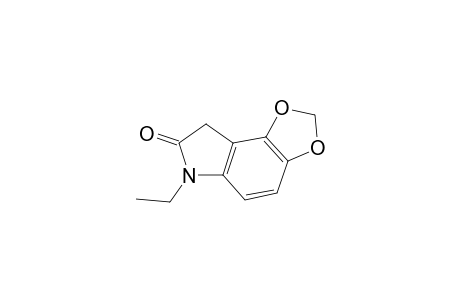 1-Ethyl-4,5-(methylenedioxy)-2-indolinone