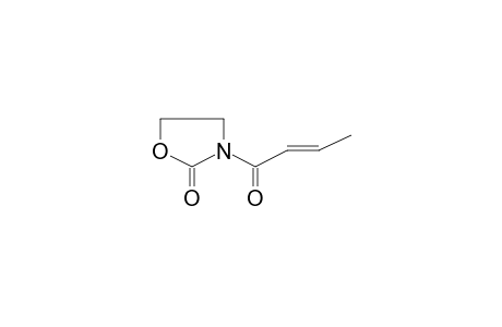 3-[(2E)-2-Butenoyl]-1,3-oxazolidin-2-one