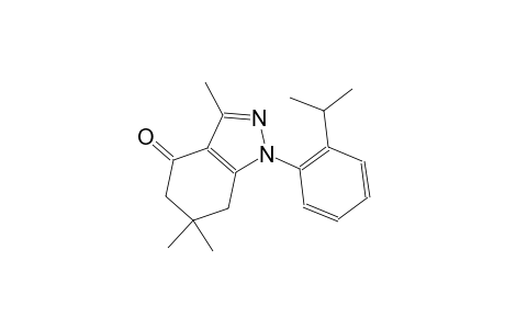 4H-indazol-4-one, 1,5,6,7-tetrahydro-3,6,6-trimethyl-1-[2-(1-methylethyl)phenyl]-