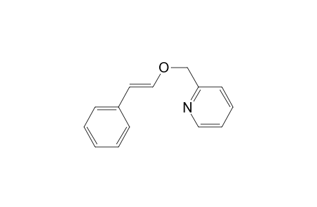 2-( 2'-Phenylethenyloxymethyl)pyridine