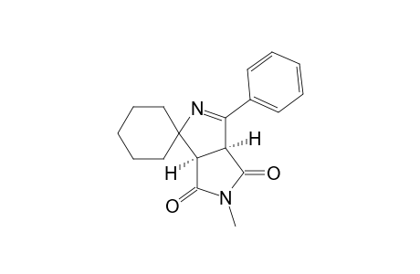 Spiro[cyclohexane-1,1'(4'H)-pyrrolo[3,4-c]pyrrole]-4',6'(5'H)-dione, 3'a,6'a-dihydro-5'-methyl-3'-phenyl-, cis-