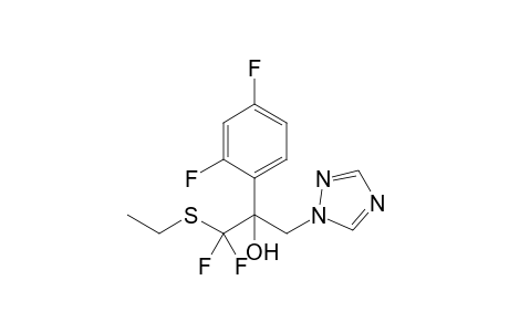 2-(2,4-Difluorophenyl)-1-(ethylthio)-1,1-difluoro-3-(1H-1,2,4-triazol-1-yl)-2-propanol