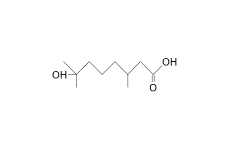 3,7-Dimethyl-7-hydroxyoctanoic acid