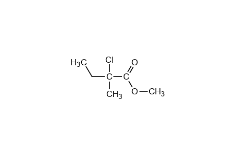2-chloro-2-methylbutyric acid, methyl ester